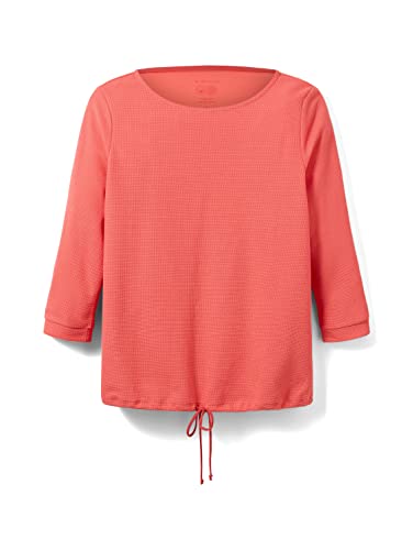 TOM TAILOR Damen Longsleeve mit Schleifen-Detail am Saum – Ansicht 5