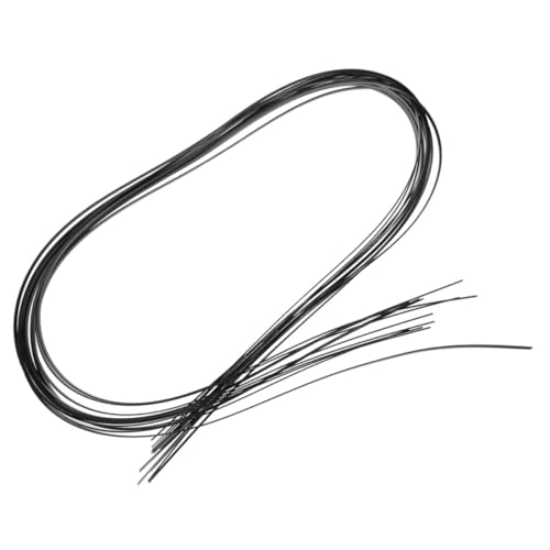 FAVOMOTO Guitar Binding Purfling Strips 20pcs Edge Strip Decorative Black Plastic