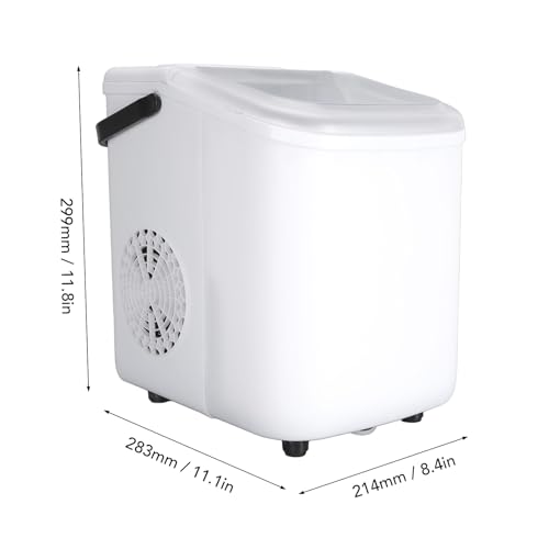 Máquina compacta para hacer hielo portátil 12 formas miniatura 7