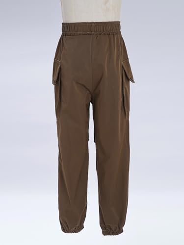YiZYiF Cargo Joggers Pants for Boys Athletic Sweatpants Outdoors Pants Jogging Bottoms Sports Workout4