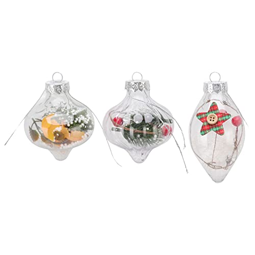 Boules de Noël transparentes incassables pour éviter la casse - 2