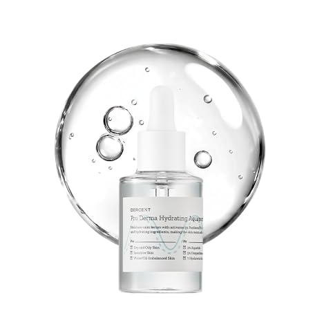 Korean Skincare Pro Derma AQP3 B5 Hydrating Serum for face, 30 ml (1.01 Fl.OZ), Anti-Aging Facial Serum, Hyaluronic Acid, Vitamin B5, Dermatology Serum (Pack of 1)