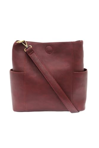 Image of Joy Susan Side-Pocket Bucket Bag: Kayleigh Crossbody