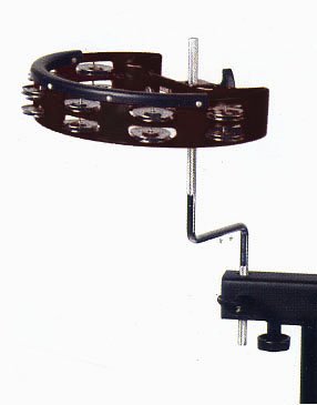 Drum Set Half Moon Tambourine With Mounting Eye Bolt - Black #TOP1