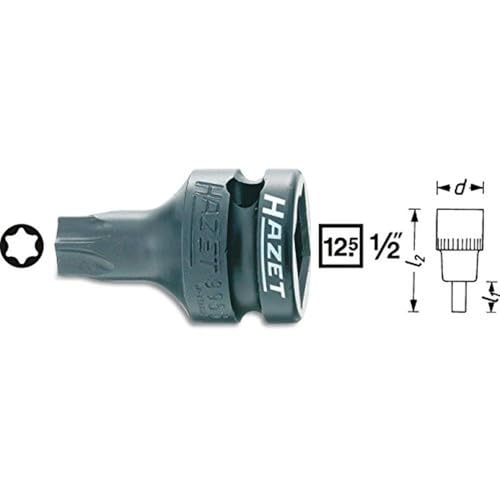 Miniatura 4 de Hazet 995s-T45 - Vaso Estándar Para Llaves Tamaño: 12.5mm