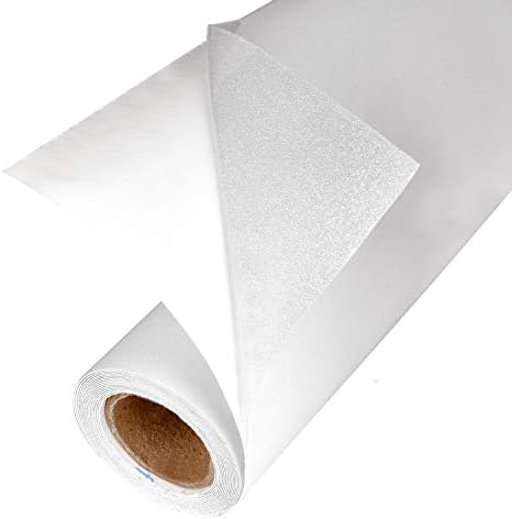 Privacy Window Film: Translucent Static Cling Treatment for Home Security and Decorative Frosted Glass Effect - No Residue, Heat Control, UV Prevention, Easy Removal (Winter Frost, 36 x 288 inches)