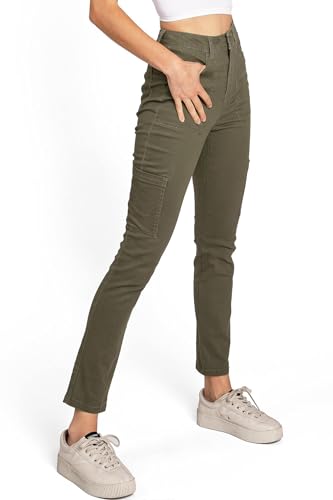 Celebrity Pink Women's Juniors High Rise Ankle Skinny Jeans