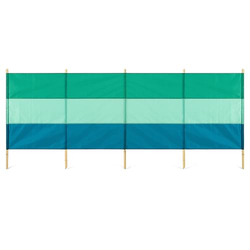 Yello Eco-Friendly Windbreak | Recycled Plastic 4 or 5 Pole Beach/Camping Shelter