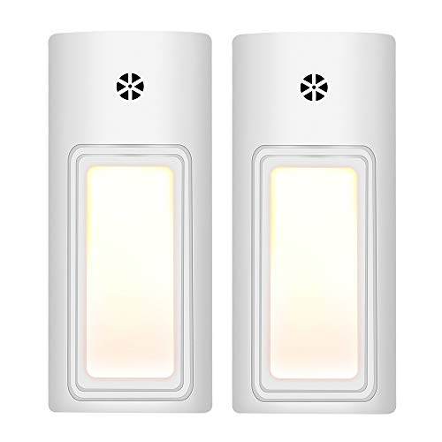 Preisvergleich Produktbild Nachtlicht, Nachtlicht mit Bewegungssensor, Nachtlicht für Babyzimmer, Schlafzimmer, Treppen, Flur, Küche, 2 Packungen Warmweiß