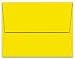 50 Yellow A2 Envelopes - 5.75" x 4.375" - Square Flap