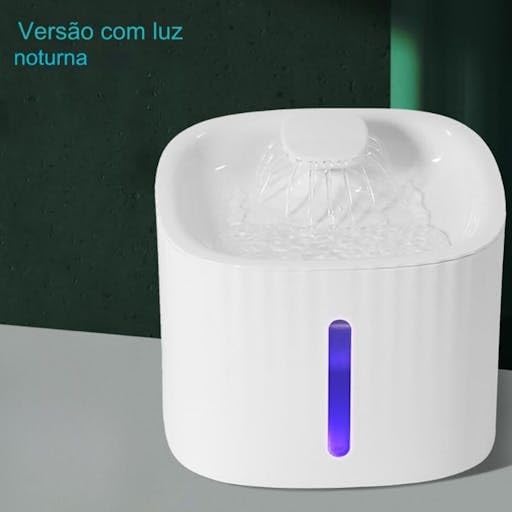 GONDMAX Bebedouro Automático para Gatos e Cães, 3 Litros, Branco