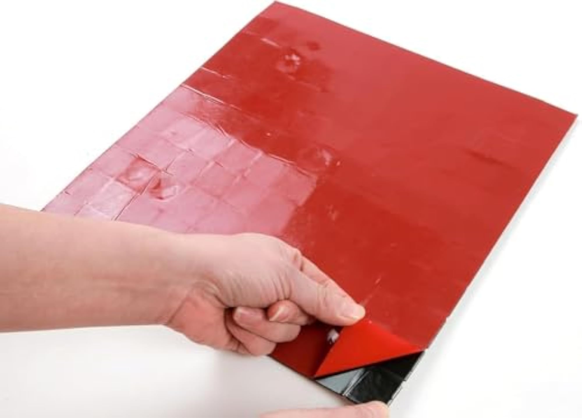 Self Adhesive Metal Wall Tiles, Peel & Stick 3D Mosaic Backsplash