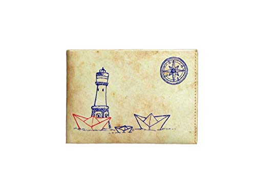 Preisvergleich Produktbild Paprcuts Portemonnaie - Leuchtturm (Big): Ultraleichte Geldbörse - reißfest, wasserfest, recyclebar