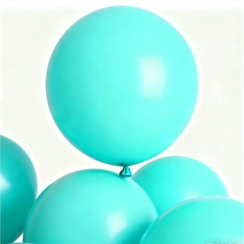 Image of 30 Pack Teal Balloons 36 inch Turquoise Latex Giant Balloons for Party Decorations and Events