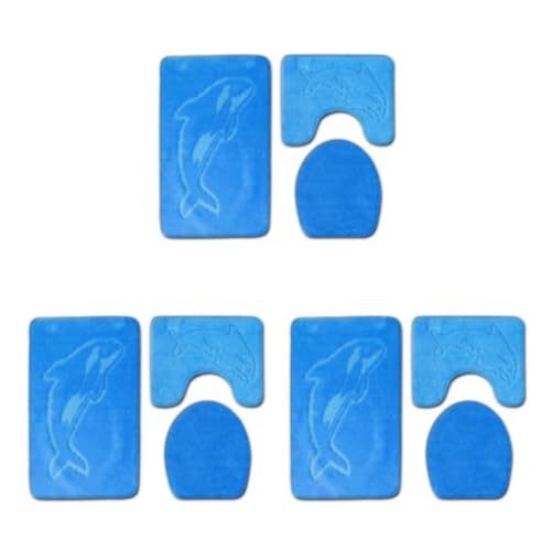 Tapis de bain en chenille imperméable et antidérapant pour douche - 6