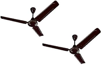 Shravani Eletrical Bajaj Edge 1200mm Ceiling Fan (Brown, Pack of 2)