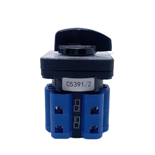 Commutateur à came pour isoler un circuit triphasé 380V sans arc électrique