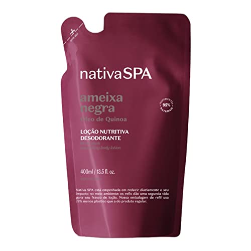 Nativa SPA Refil Hidratante Corporal Ameixa Negra 400ml - Cód.77356