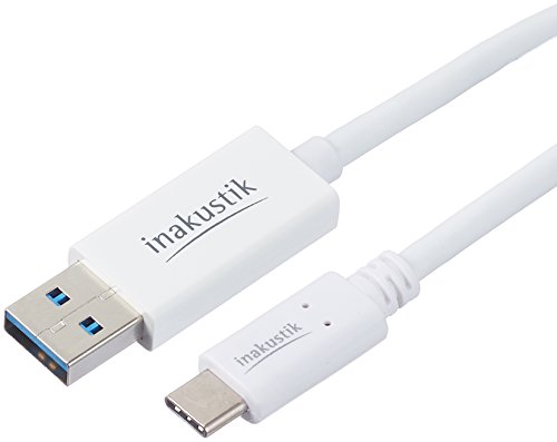 Preisvergleich Produktbild inakustik 010423075 USB Kabel 3.1 weiß