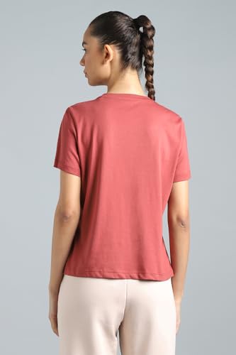 Image of Reebok Women's 100% Cotton Casual T-Shirt - Pure Cotton Soft Breathable Slim Fit Half Sleeve Tee for Men | Round Neck Tshirt for Men Cotton Tshirt
