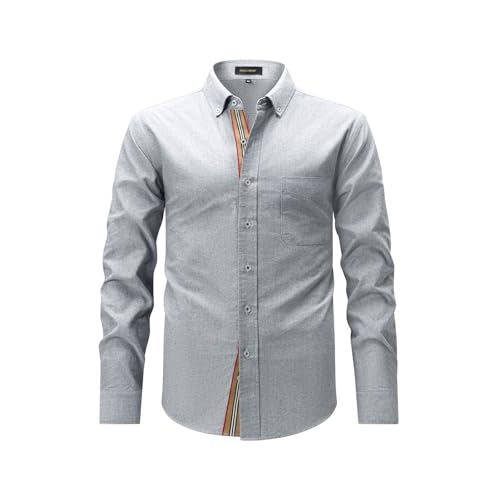 Camiseta Basica Blanca Hombre Manga Larga para Dia Largas Pico Mango Jersey Smoking Informales Burdeos Musculosa Transpirable Redondo Polera Bañador Outdoor M Letras Rockera Remera