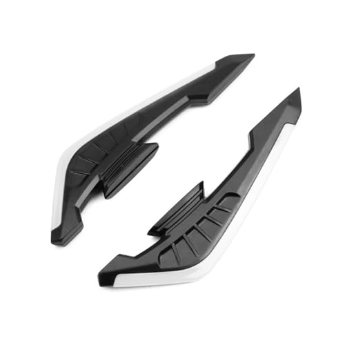 Latéraux carénage moto pour bloquer les turbulences de vent latérales