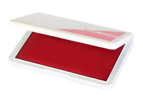 新朝日 スタンプ台 SACOS ニューペーパー 特大形 NPA-4R 赤