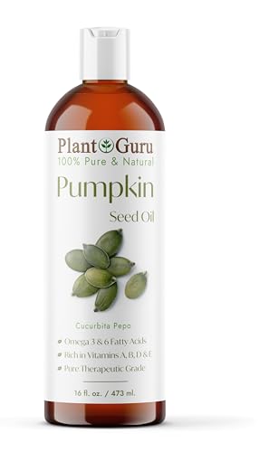 Pumpkin Seed Oil 16 oz. Virgin, Unrefined Cold Pressed 100% Pure Natural â€“ Ideal for Skin, Face, Body, and Hair Moisturizer. Great for DIY Creams, Lotions, and Lip Balms.
