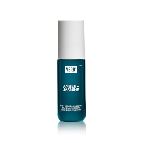 VERB Hair and Body Mist - Fragrance Amber & Jasmine Travel Size, 1 oz
