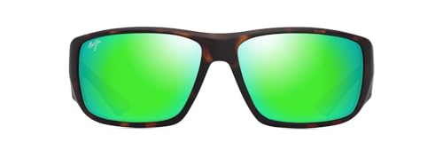 Maui Jim Men's Keha Af Rectangular Sunglasses