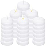 Tobeape Unscented Floating Candles, 3 Inch 10 Hour Long Burning Candle Gift Sets for Wedding Centerpieces, Bridal Shower, Pool Party, Special Occasions and Home Decor (Pack of 36)