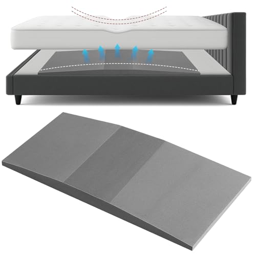 Geelin 1 Piece Sagging Mattress Support Pads, High Density Foam Mattress Dip Fixer for Under Bed Support, 47"x25"x2" Targeted Firming Insert for Sinking Bed, Sofa Cushion Repair