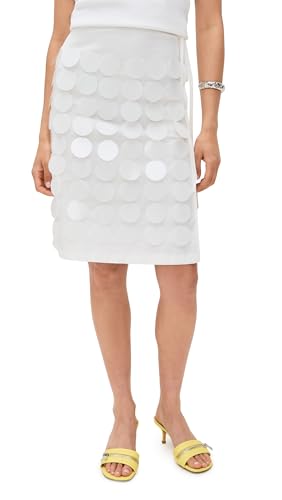 MSGM Women's Paillettes Skirt