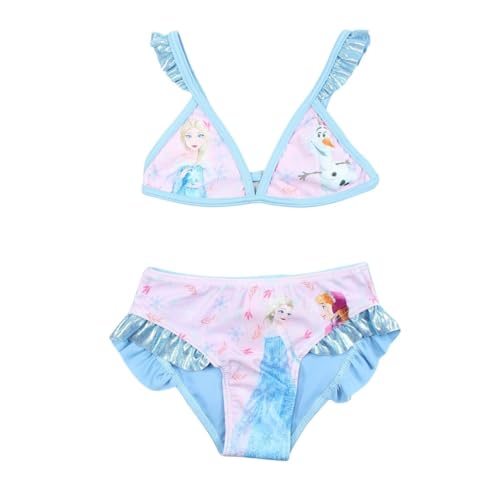 Disney Maillot de Bain Unicorn. Juego de Camisa para Nadar, Rosa, 8 años para Niñas