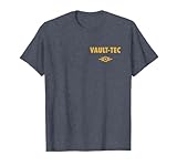 Fallout Front and Back Vault-Tec Vault Suit 33 TV Show T-Shirt