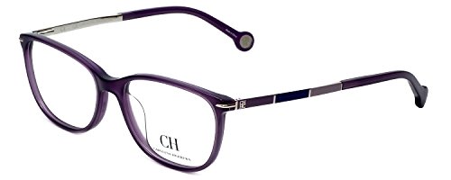 Carolina Herrera Designer Eyeglasses VHE670K-0903 in Purple 53mm DEMO LENS