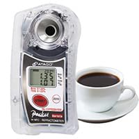 ATAGO Refractometer PAL-Coffee BX/TDS with Silicon Cover, no Batteries