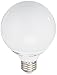 Eiko SP15G25/27K 15W 120V Globe Shaped Spiral Medium Screw Base Halogen Bulbs