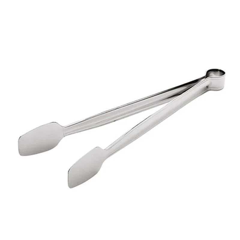 Profesyonel Mangal Maşası, Paslanmaz Çelik, Klasik Köfte ve Izgara için, Barbekü Maşa Paslanmaz Çelik Servis Maşası Cafe Restoran Restaraunt (38 CM)