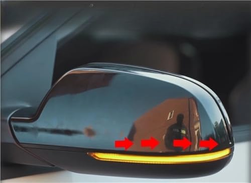 Intermitentes dinámicos de espejo retrovisor para Audi A4 A5 S5 RS5 luz secuencial 2