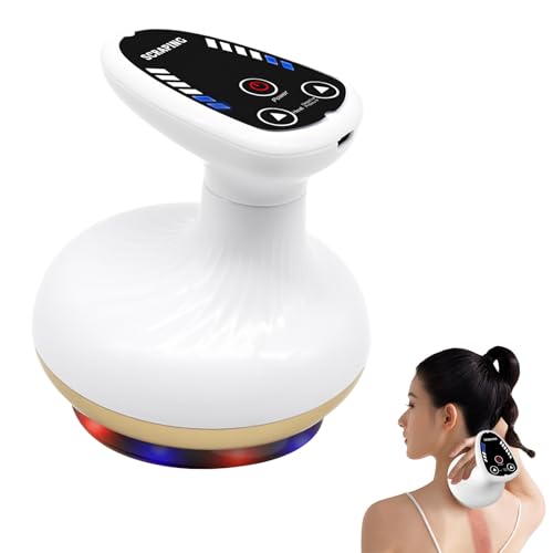 Massaggiatore Elettrico 3 in 1 contro la Cellulite, Ventosa Elettrica Anticellulite, Massaggiatore per il Drenaggio Linfatico, per Ridurre la Cellulite, Rassodare la Pelle e Stimolare la Circolazione