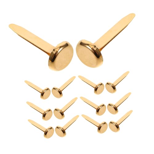 Gadpiparty 1 Set of Craft Brads Metal Paper Crafts Brads DIY Paper Pins Fasteners Crafting Supplies Enhances Creativity for