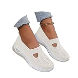 ✿Confortables et respirantes : Ces chaussures orthopédiques pour femmes sont fabriquées dans une matière supérieure en tricot doux, léger et respirant, douce pour la peau et qui ne chauffe pas les pieds.