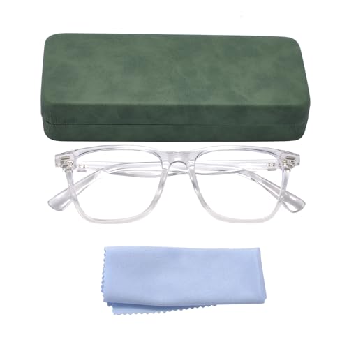 Image of Blue Light Blocking Glasses Computer Gaming Glasses Frame for Women Men Clear Lens Eye Protection