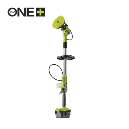 RYOBI ONE+ RWTS18-0 Accu-natte reinigingsborstel, 18 V, telescopisch tot 1,4 m, 15 cm borstelkop, max. stationair toerental min¹ 0-2100, zonder accu en oplader - Afbeelding 3