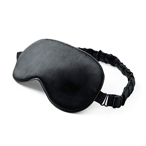 BLACK Silk Eye Mask | PERFECT FOR MOM THIS MOTHERS DAY | 100%