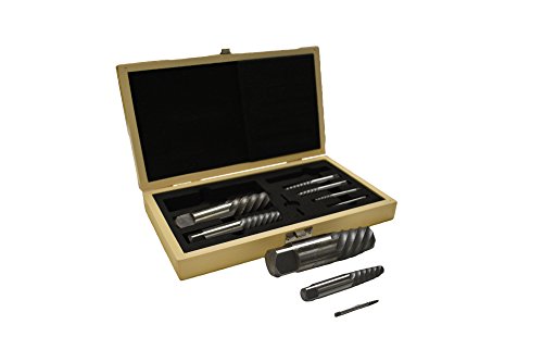 Jumbo 9 Piece Easy Out Screw Extractor (Spiral Flute)