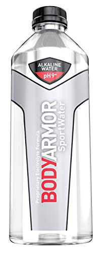 BODYARMOR SportWater Alkaline Water, Superior Hydration, High Alkaline Water pH 9+, Electrolytes, Perfect