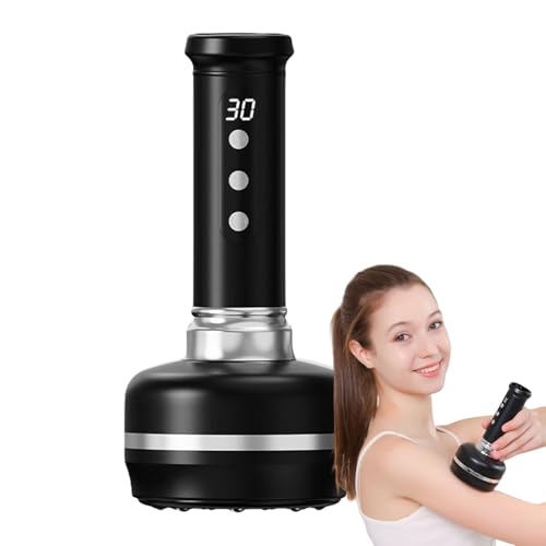 Removedor De Celulitis Para Piernas | Ventosas Vibratorias Ajustables Con Masajeador Eléctrico | Dispositivo Vibratorio Para Modelar Cuerpo De Mujer En Abdomen, Cintura Y Muslos