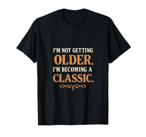 Convertirse en un clásico - Retro Bold Serif Typography Camiseta
